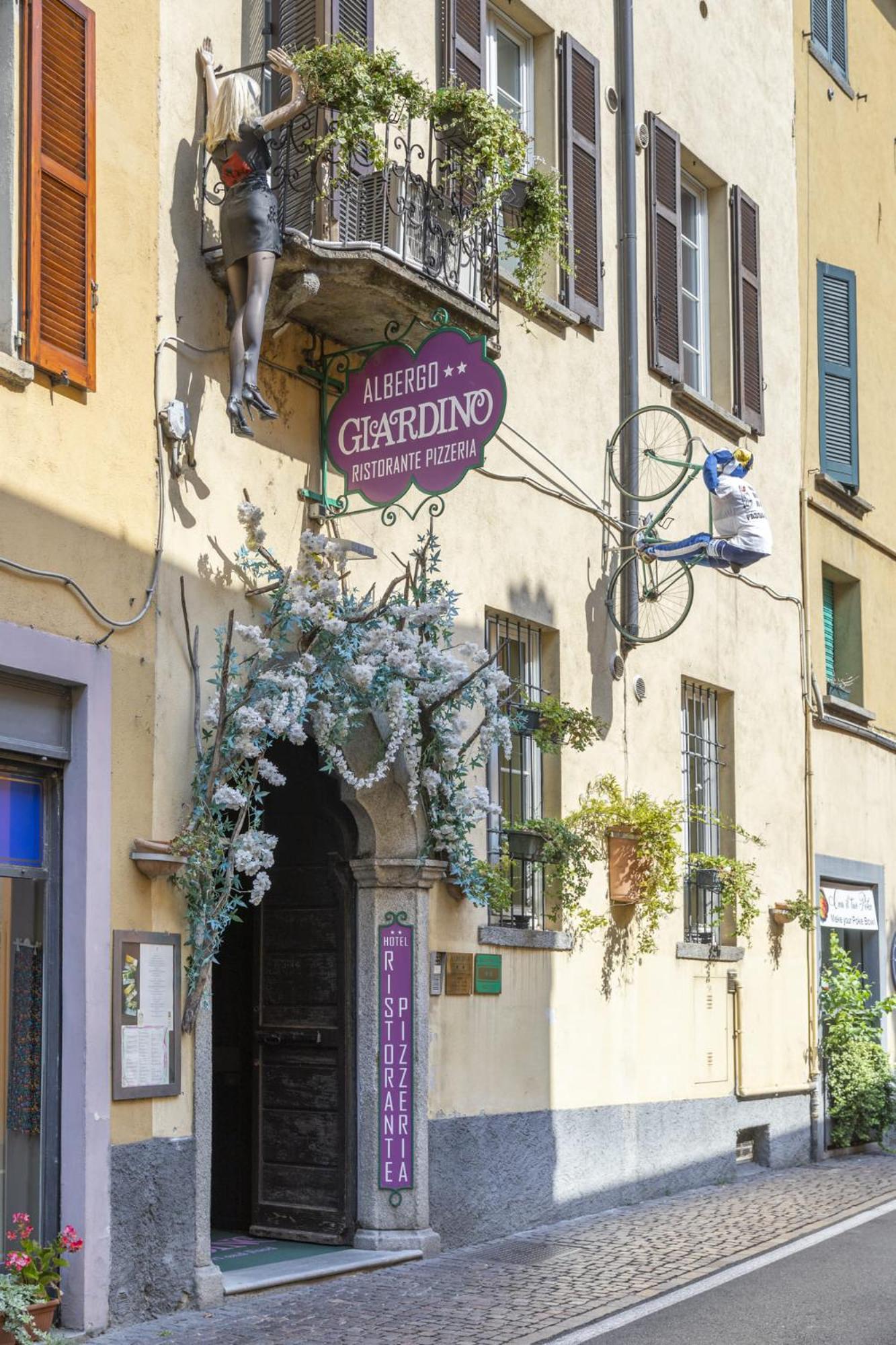 Albergo Giardino Черноббио Экстерьер фото